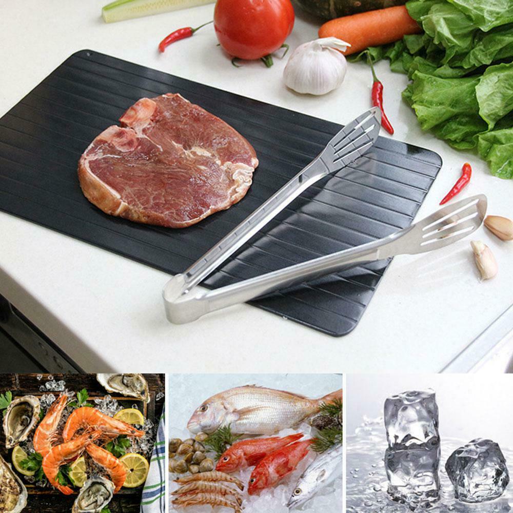 Snelle Ontdooi Tray Snelle Ontdooi Bevroren Voedsel Vlees Fruit Snelle Ontdooi Plaat Bord Ontdooi Tray Ontdooi Meester Keuken Gadgets