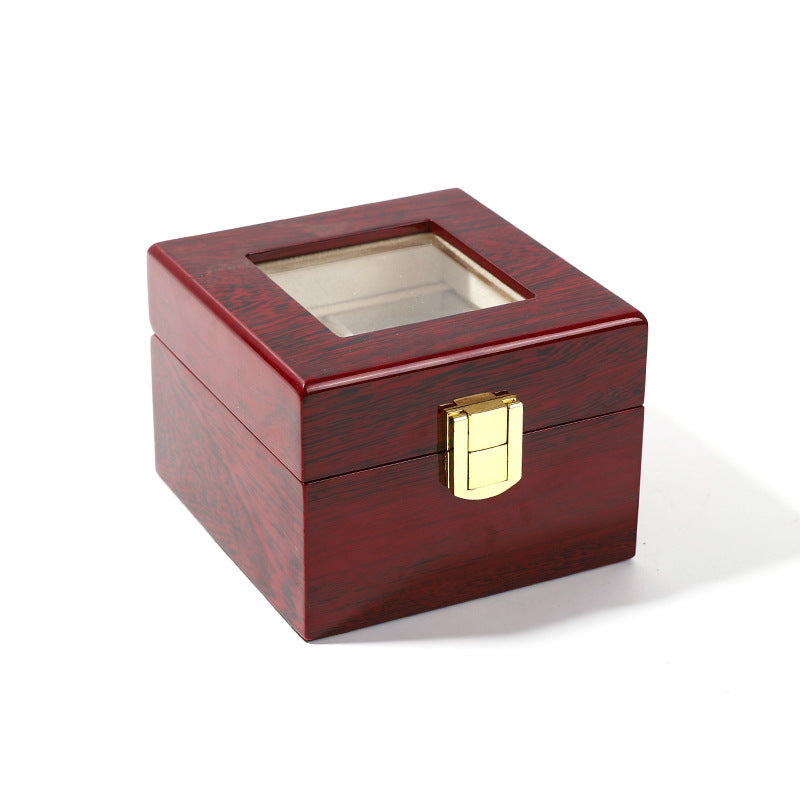 Houten luxe horloge doos horloge opbergdoos