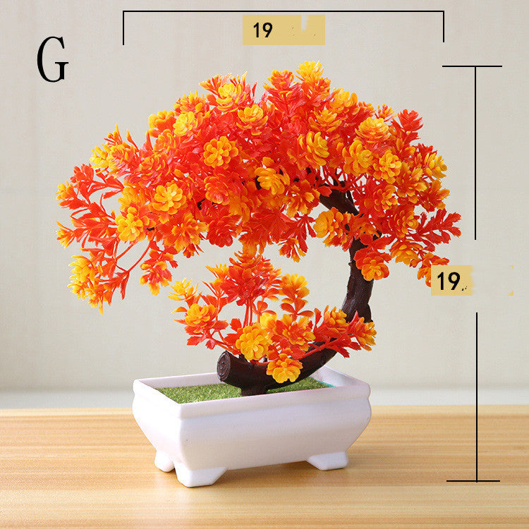 Simulatieplant Bonsai Simulatie Kleine Boom Potplanten Plastic Bloem Potplanten Groene Planten