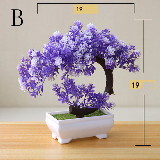 Simulatieplant Bonsai Simulatie Kleine Boom Potplanten Plastic Bloem Potplanten Groene Planten