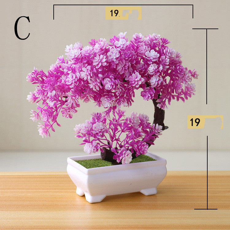 Simulatieplant Bonsai Simulatie Kleine Boom Potplanten Plastic Bloem Potplanten Groene Planten
