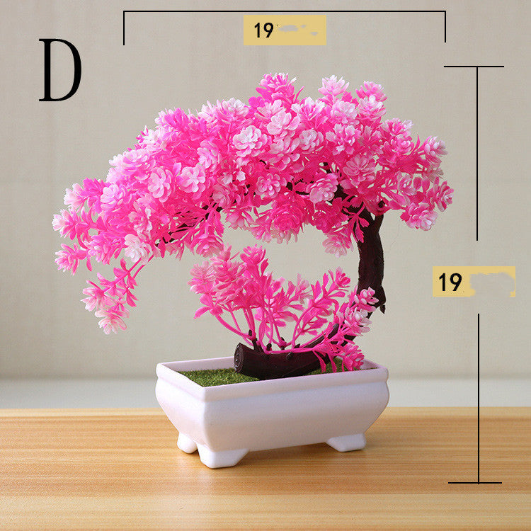 Simulatieplant Bonsai Simulatie Kleine Boom Potplanten Plastic Bloem Potplanten Groene Planten