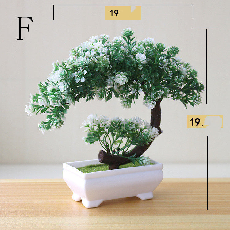 Simulatieplant Bonsai Simulatie Kleine Boom Potplanten Plastic Bloem Potplanten Groene Planten