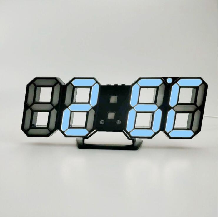 3D LED Wand Digitale Klok