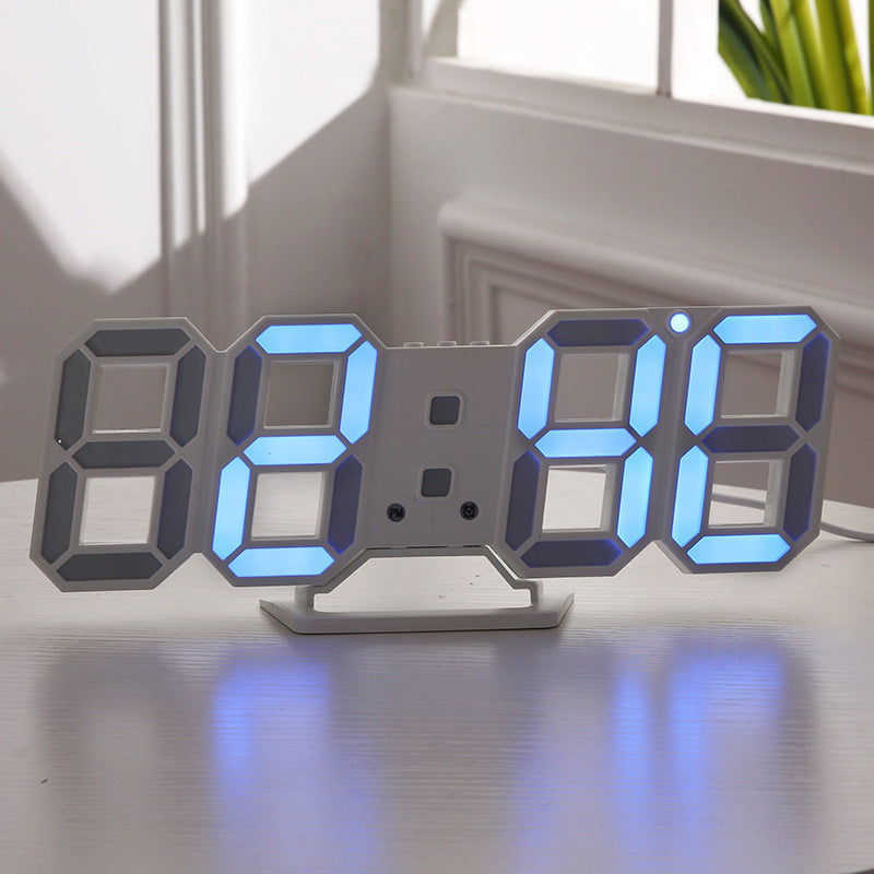 3D LED Wand Digitale Klok