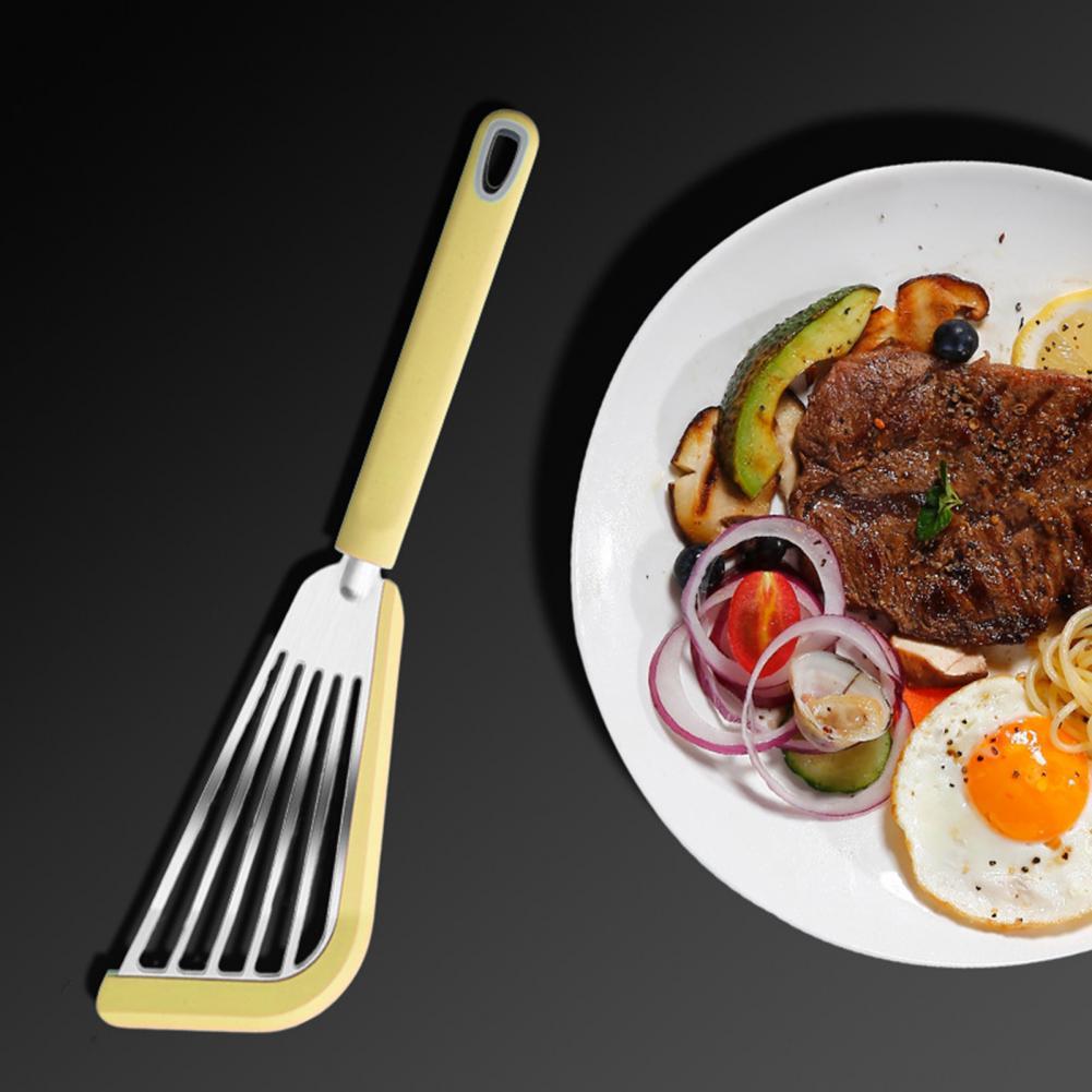 Non-stick Vis Spatel, Dunne Geperforeerde Spatels Turner Siliconen Vis Spatels Voor Non-stick Kookgerei, Hoge Temperatuur Weerstand BPA Vrije Kookgerei, Ideaal Voor Vis, Eieren, Pannenkoeken