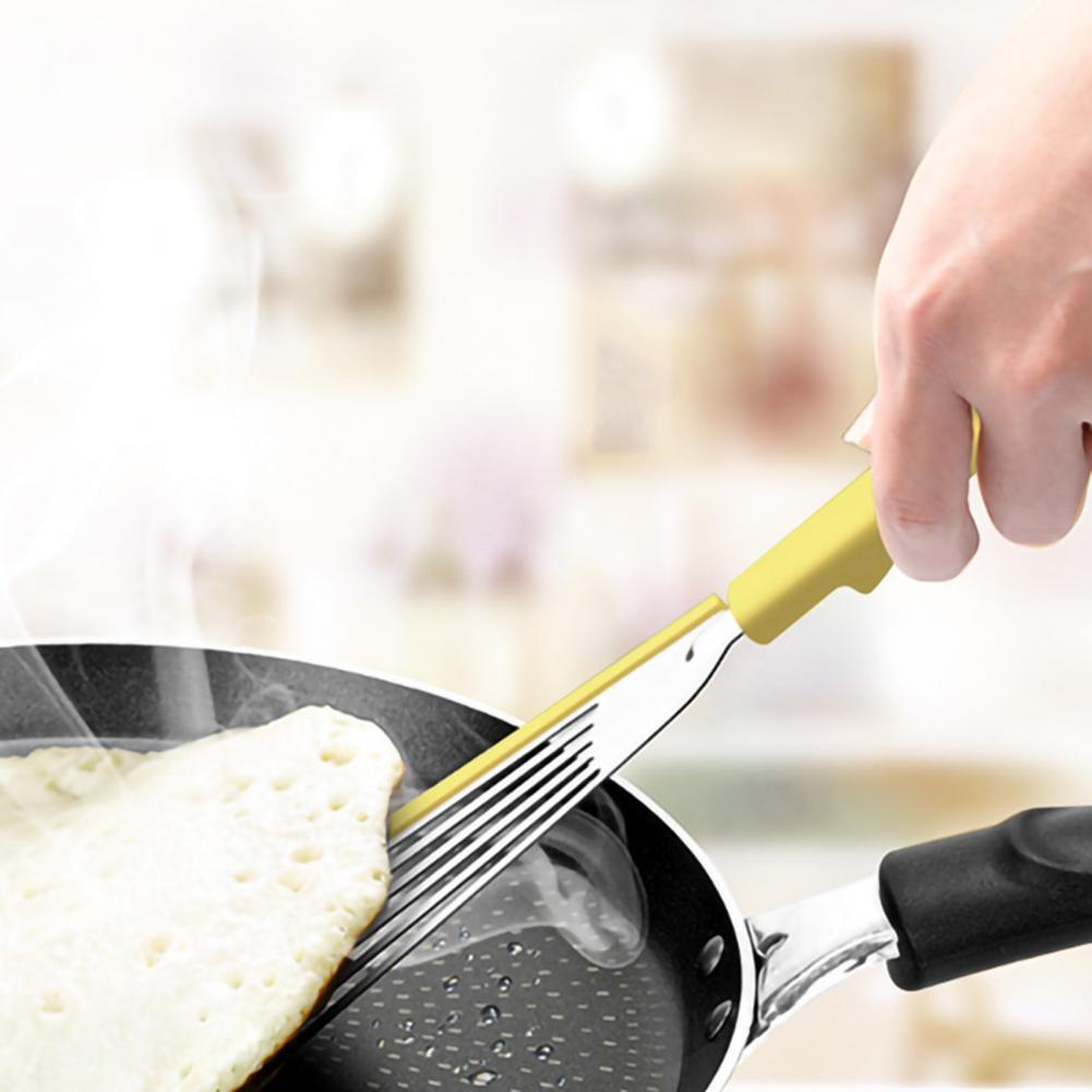 Non-stick Vis Spatel, Dunne Geperforeerde Spatels Turner Siliconen Vis Spatels Voor Non-stick Kookgerei, Hoge Temperatuur Weerstand BPA Vrije Kookgerei, Ideaal Voor Vis, Eieren, Pannenkoeken