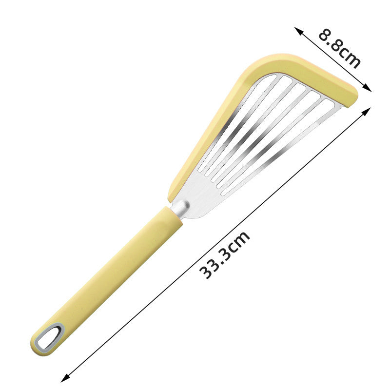 Non-stick Vis Spatel, Dunne Geperforeerde Spatels Turner Siliconen Vis Spatels Voor Non-stick Kookgerei, Hoge Temperatuur Weerstand BPA Vrije Kookgerei, Ideaal Voor Vis, Eieren, Pannenkoeken
