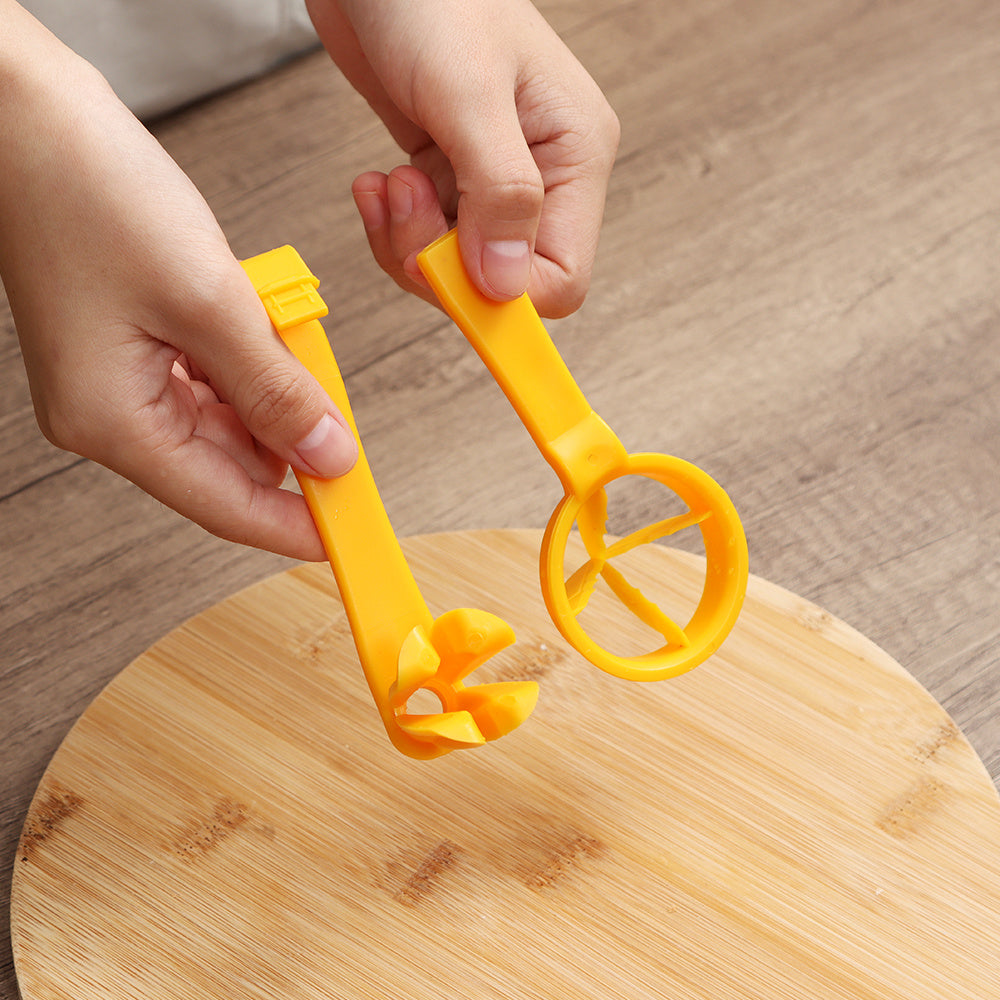 Tomaat Snijder Cutter Druiven Gereedschap Kers Keuken Pizza Fruit Splijter Artefact Kleine Tomaten Accessoires Handmatige Snij Gadget