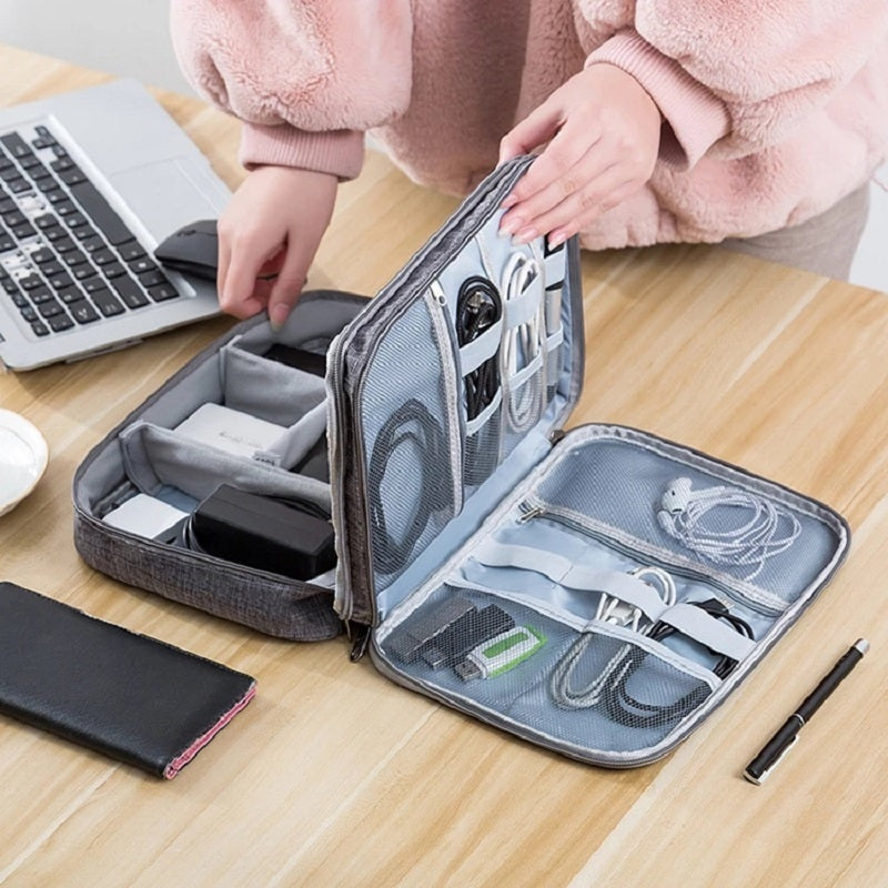 Elektronica Organizer Reis Kabel Organizer Tas Waterdicht Draagbare Digitale Opslagtas Elektronische Accessoires Case Kabel Oplader Organizer Case Multifunctionele Waterdichte Opslagtas