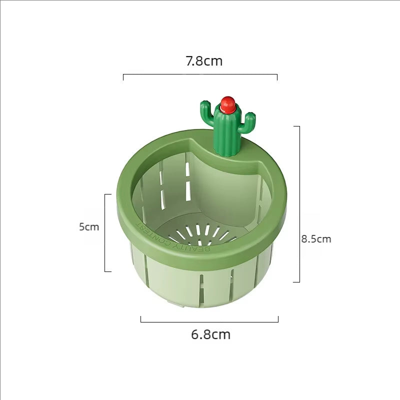 Anti-verstoppende Cactus Keukenafvoerfilter Keukenafvoer Keukenbadafvoer Strainer Afvoerfiltermand, Haarvanger Stopper, Eenvoudig te reinigen Afvoerrestjes en Vuilnisverzamelaar Filterafvoer