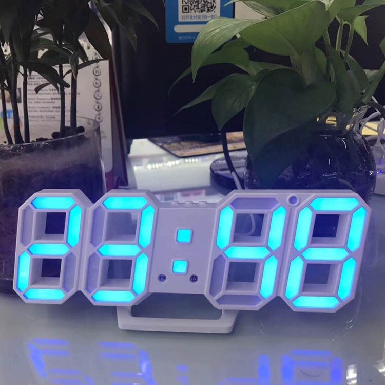 3D LED Wand Digitale Klok