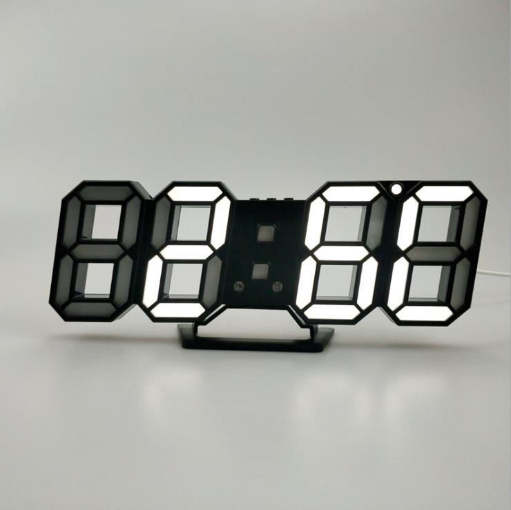 3D LED Wand Digitale Klok
