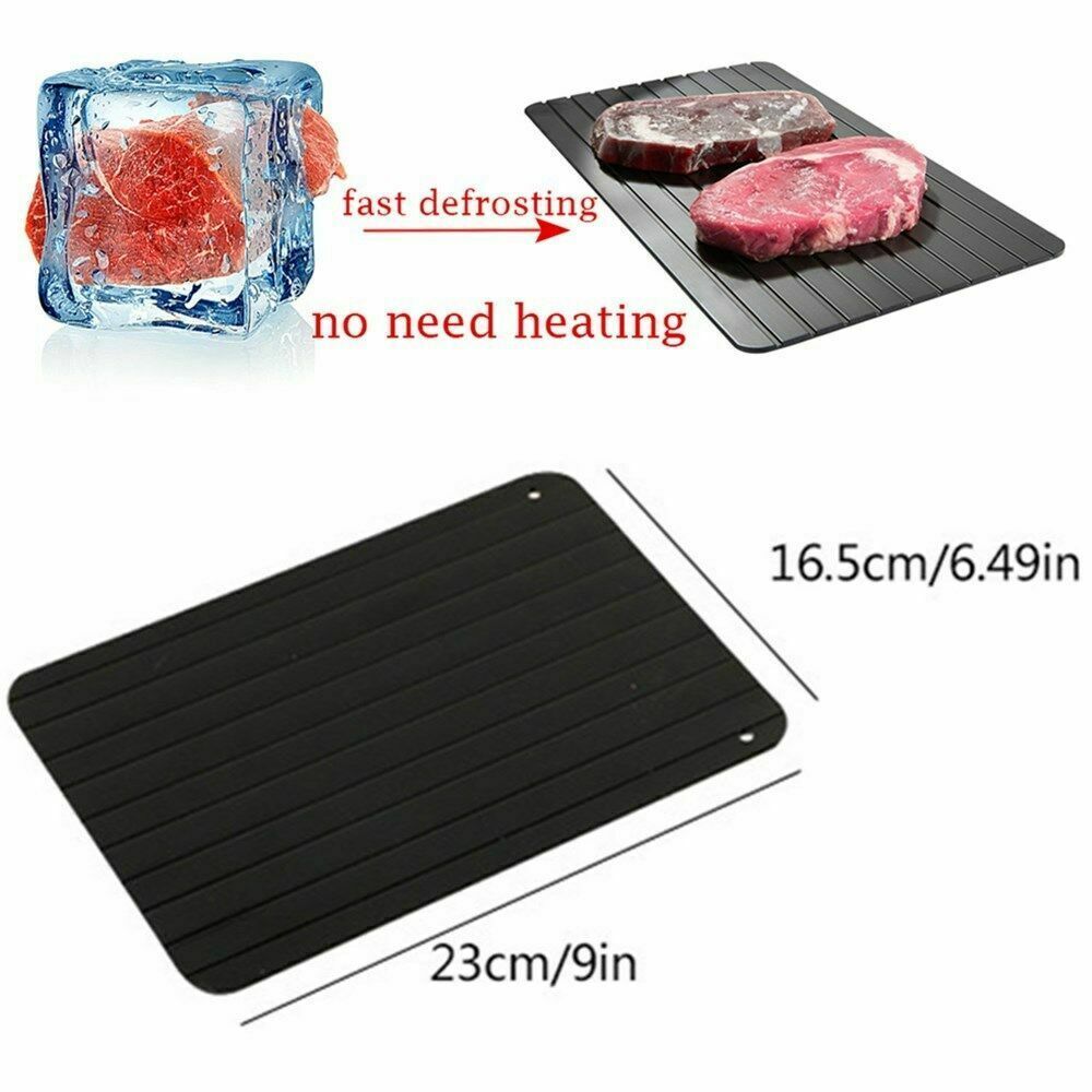 Snelle Ontdooi Tray Snelle Ontdooi Bevroren Voedsel Vlees Fruit Snelle Ontdooi Plaat Bord Ontdooi Tray Ontdooi Meester Keuken Gadgets