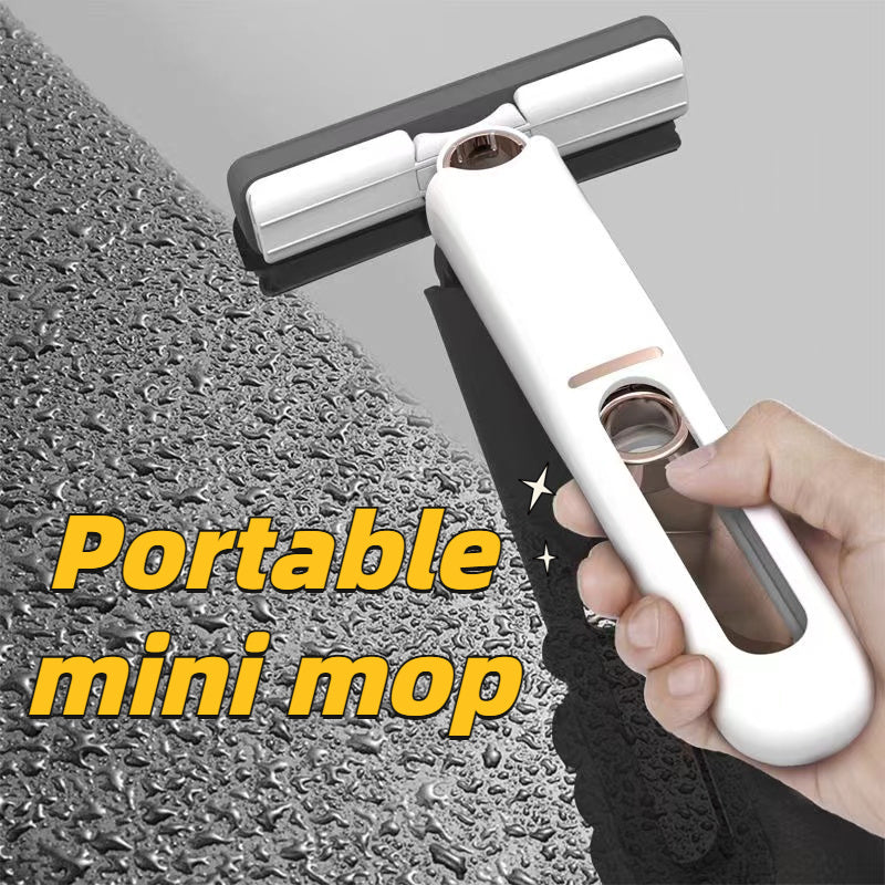 Draagbare multifunctionele compacte Mini Mop met zelfknijpfunctie