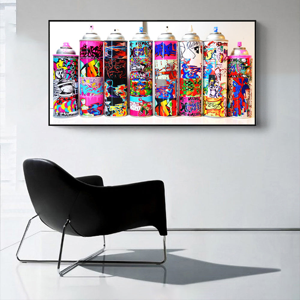 Canvas Muurkunst, Muurkunst Posters, Straatkunst