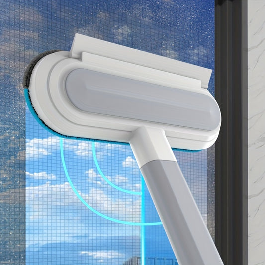 Multifunctionele raamwisserborstel en mini huisdierhaarverwijderaar, Professioneel raamreinigingsgereedschap voor thuisgebruik