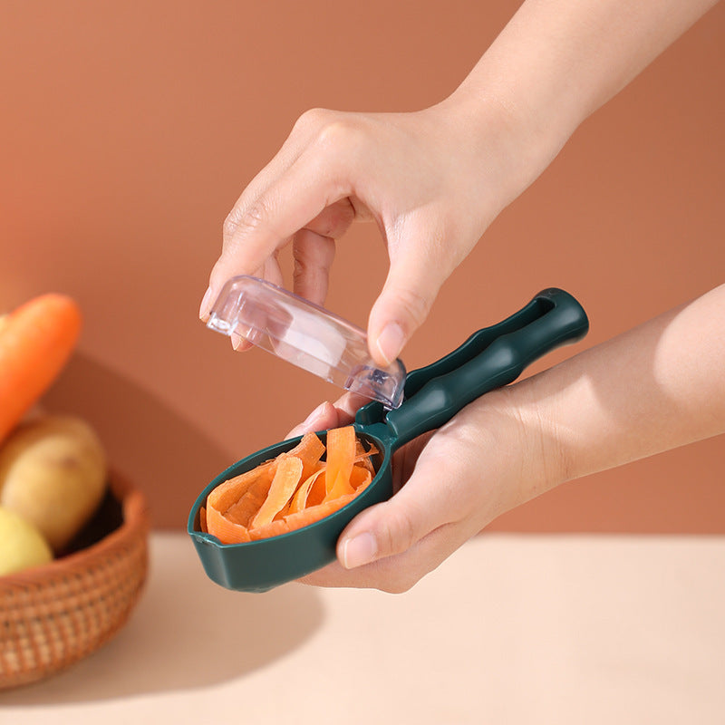 Schilmes met opbergdeksel Fruit- en aardappelschiller Keuken gadgets