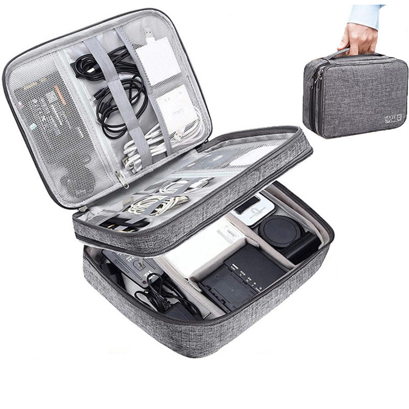 Elektronica Organizer Reis Kabel Organizer Tas Waterdicht Draagbare Digitale Opslagtas Elektronische Accessoires Case Kabel Oplader Organizer Case Multifunctionele Waterdichte Opslagtas