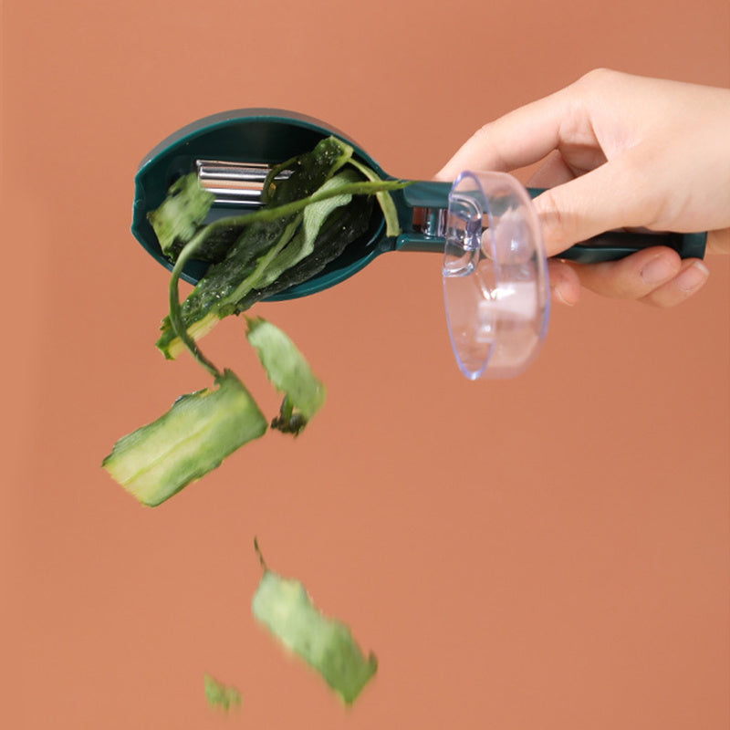 Schilmes met opbergdeksel Fruit- en aardappelschiller Keuken gadgets
