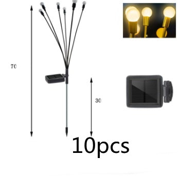 Simulatie Vuurvlieg Solar Licht Buiten Tuin Decoratie Gazon Landschap Lamp Kerst Decor Solar LED Lichten Buiten Tuin Lichten