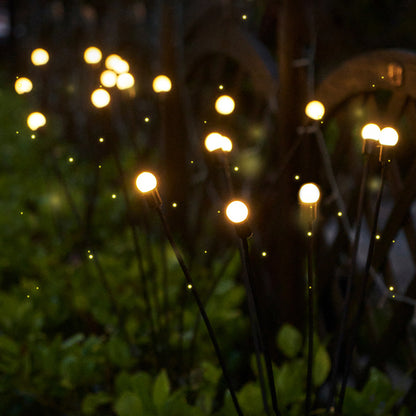 Simulatie Vuurvlieg Solar Licht Buiten Tuin Decoratie Gazon Landschap Lamp Kerst Decor Solar LED Lichten Buiten Tuin Lichten