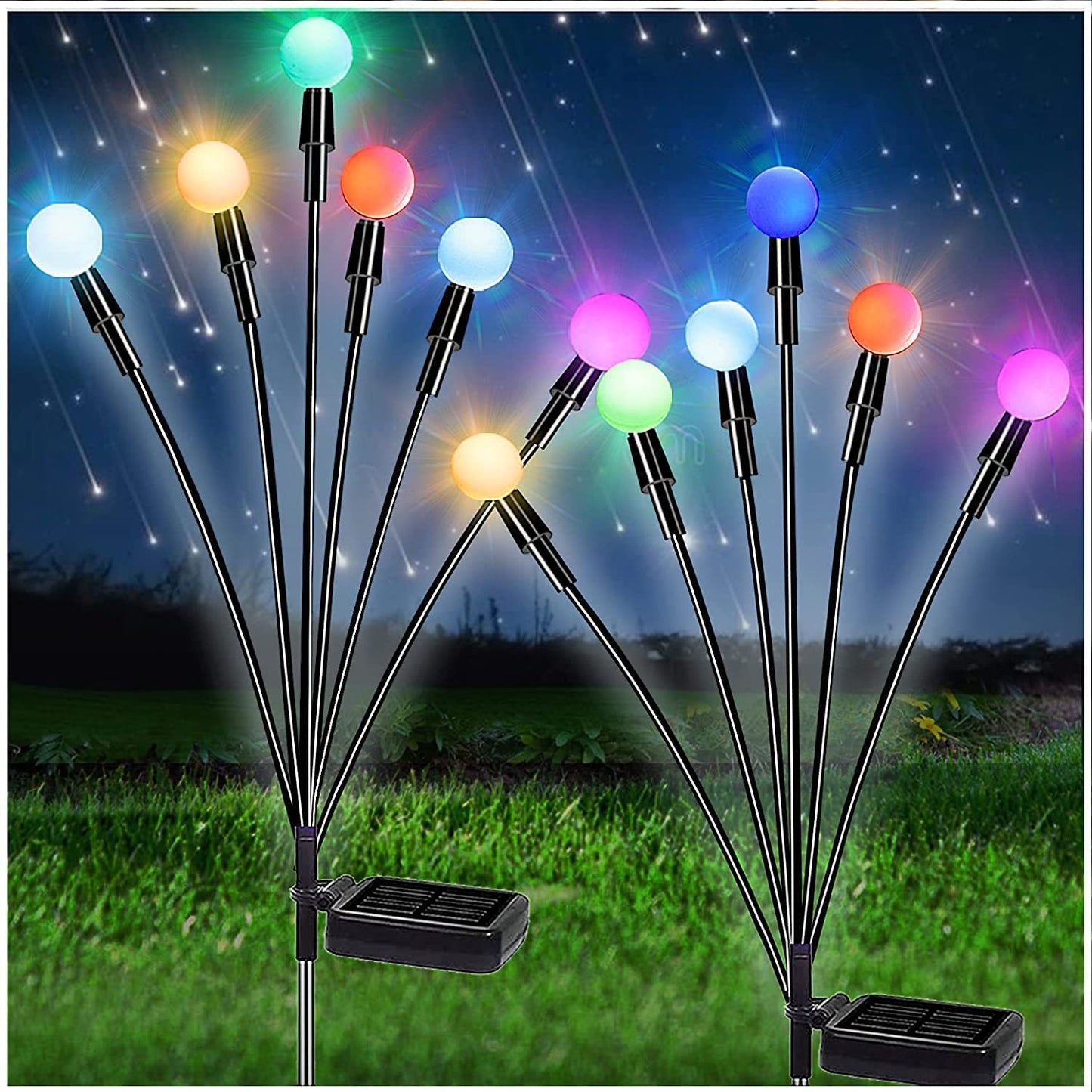 Simulatie Vuurvlieg Solar Licht Buiten Tuin Decoratie Gazon Landschap Lamp Kerst Decor Solar LED Lichten Buiten Tuin Lichten