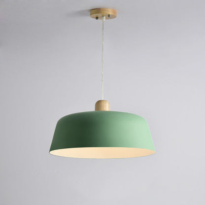 Noordse Houten Hanglamp Verlichtingsarmatuur Rond Keuken Eetkamer Hanglamp Suspensie Licht Woondecoratie Zwart Bedlampje