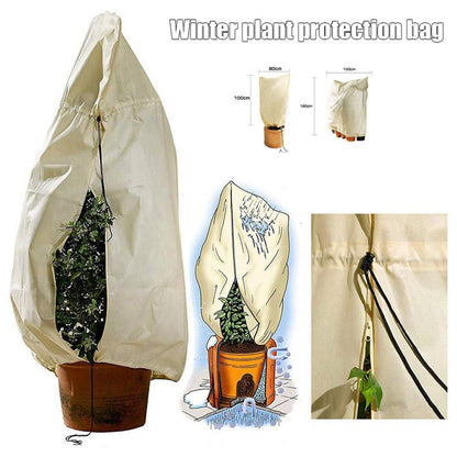 Plantenbedekking Winter Warmtebedekking Boomplant Beschermende Zak Nonwoven Vorstbescherming Voor Tuinplanten Kleine Boom Tegen Koude